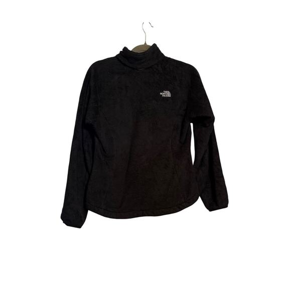 The North Face Osito Fleece Jacket Women’s Size Small Black Full Zip Soft - Picture 2 of 6